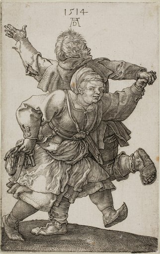 Peasant Couple Dancing