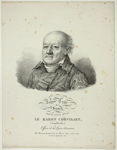 Portrait of Jean-Nicolas, Baron Corvisart
