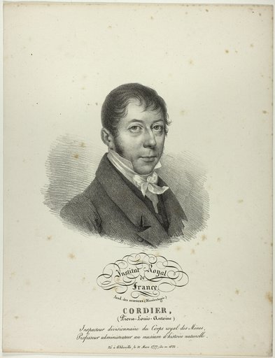 Portrait of Pierre-Louis-Antoine Cordier