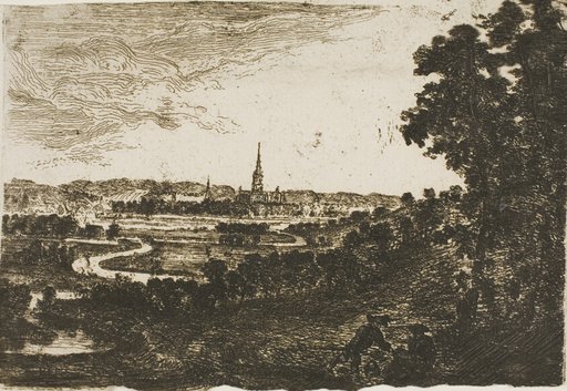 Salisbury from Wilton Park