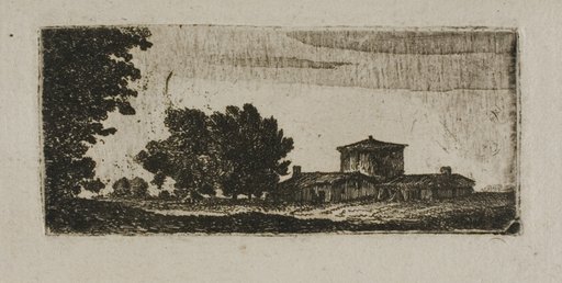 Trees and Buildings with Low Tower