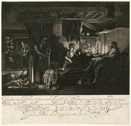 Jupiter and Mercury in the House of Philemon and Baucis