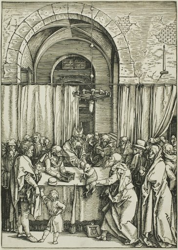 The Rejection of Joachim's Offering, from The Life of the Virgin