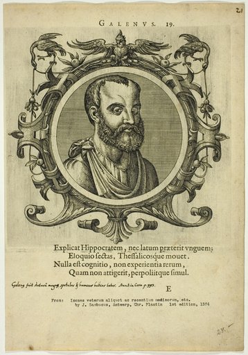 Portrait of Galenus
