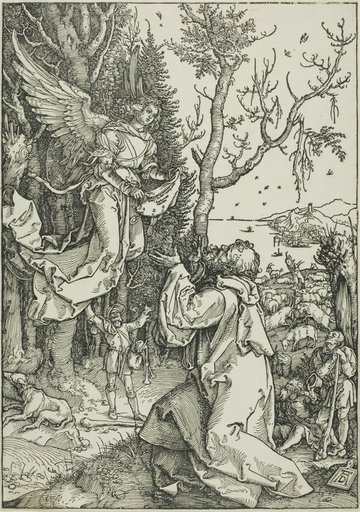 Joachim and the Angel, from The Life of the Virgin