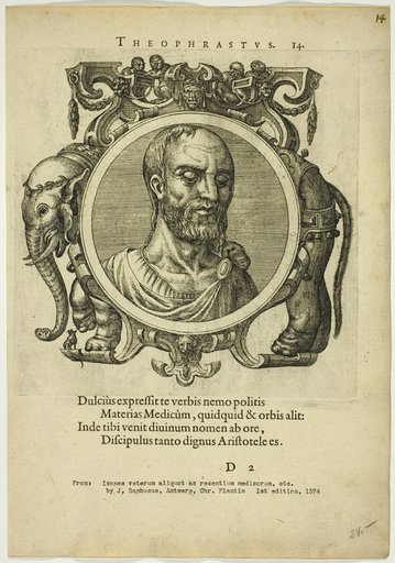 Portrait of Theophrastus