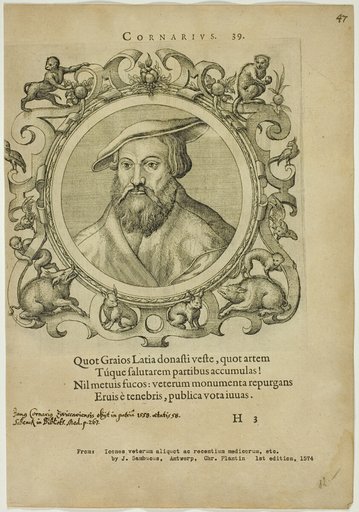Portrait of Cornarius