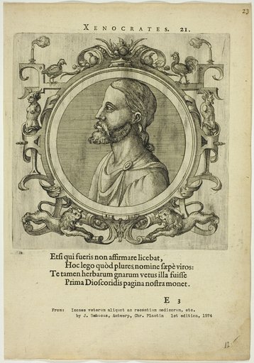Portrait of Xenocrates