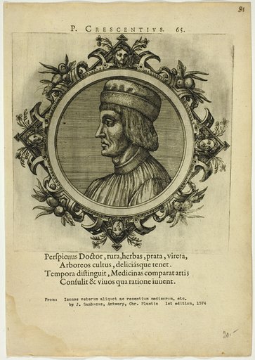Portrait of P. Crescentius