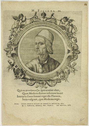 Portrait of M. Ficinus