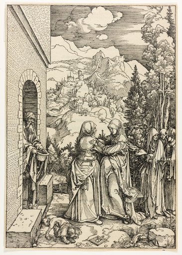 The Visitation, from The Life of the Virgin