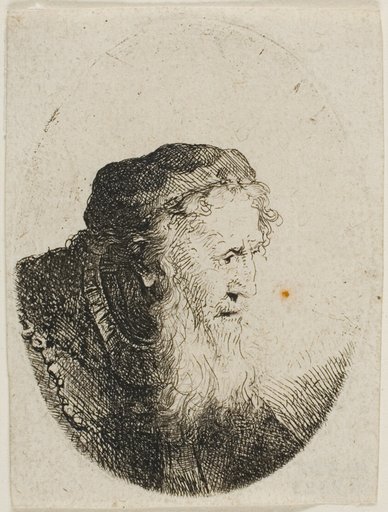 Bearded Old Man in a Skull Cap