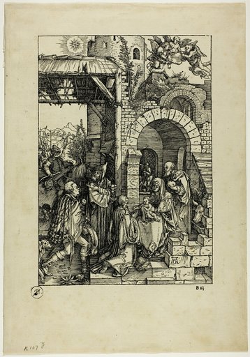 The Adoration of the Magi, from The Life of the Virgin