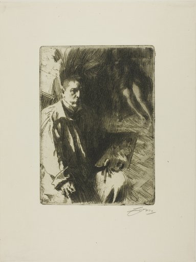 Self-Portrait with Model II