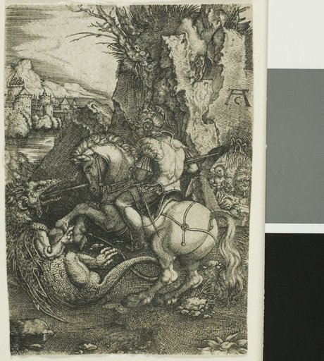 St. George on Horseback, Killing the Dragon