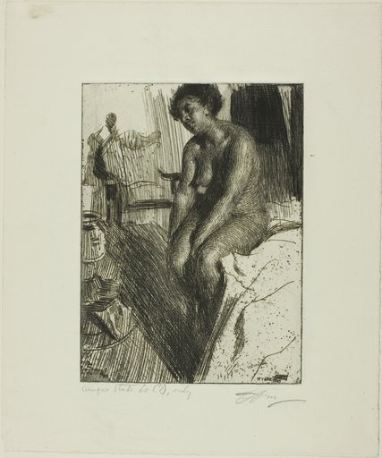 Sitting Negress