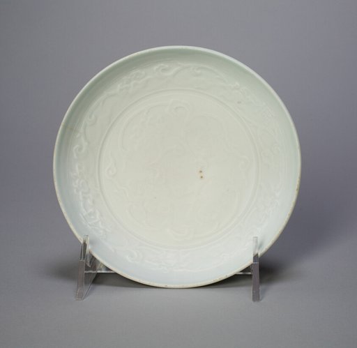 Bowl with Stylized Floral Scrolls