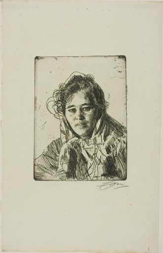Young Girl from Mora (Kråkberg's Anna)
