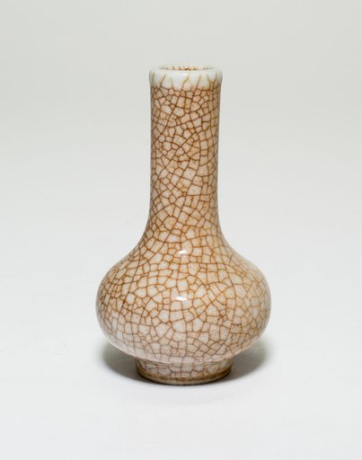 Bottle-Shaped Vase