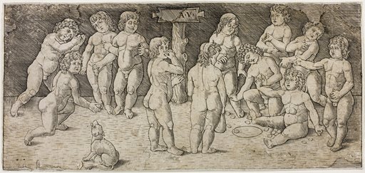 Twelve Cupids Playing