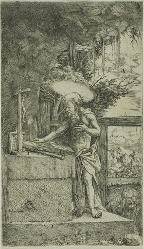 Saint Jerome Reading