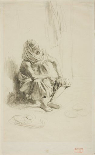 Seated Arab