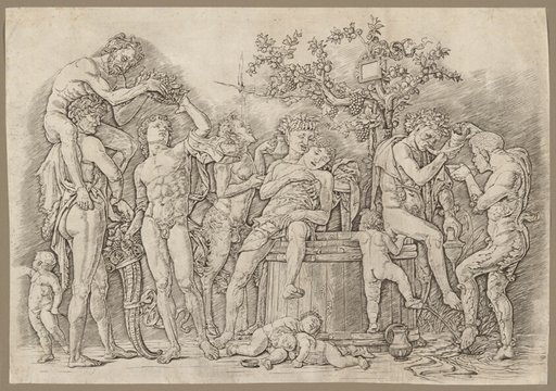 Bacchanal with a Wine Vat