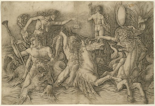 Battle of Sea-Gods, Left Half of a Frieze