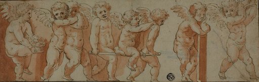 Frieze with Eight Putti