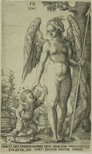 Cupid Bringing and Honeycomb to Venus