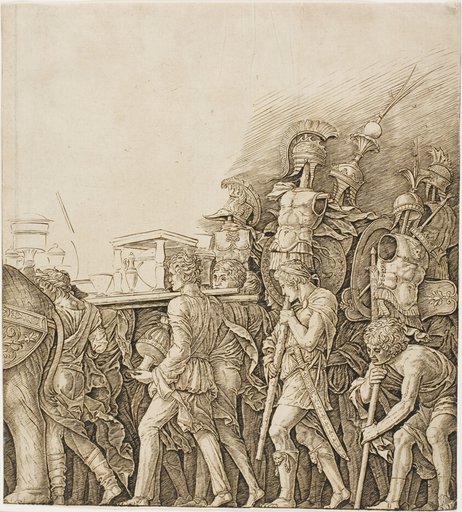 Triumph of Caesar: Soldiers Carrying Trophies