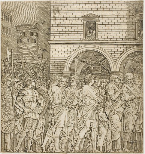 The Senators, from Triumph of Caesar
