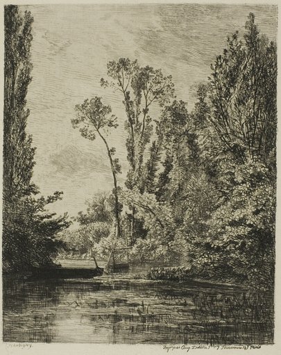 The Virgin Islands at Bezons (The Fishing Hole)