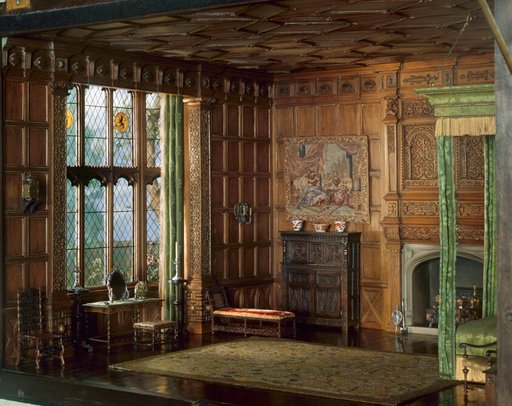 E-2: English Bedchamber of the Jacobean or Stuart Period, 1603-88