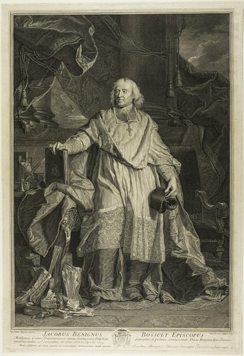Portrait of Jacques Bénigne Bossuet, Bishop of Meaux
