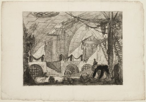 The Sawhorse, plate 12 from Imaginary Prisons