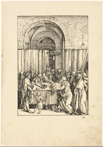 The Rejection of Joachim's Offering, from The Life of the Virgin