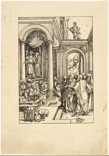 The Presentation of the Virgin in the Temple, from The Life of the Virgin