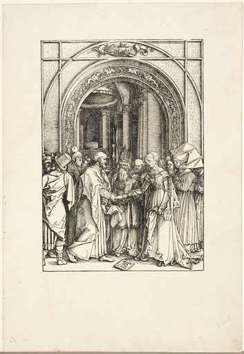 The Betrothal of the Virgin, from The Life of the Virgin