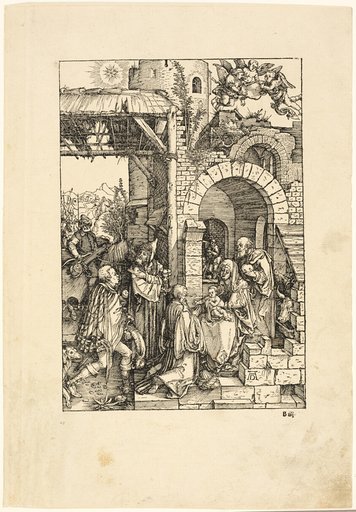 The Adoration of the Magi, from The Life of the Virgin