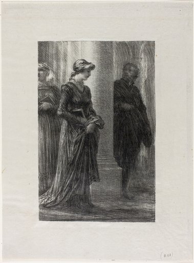 The Mastersingers of Nuremberg, Act I: Walther and Eva Meet