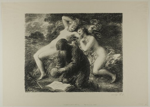 The Temptation of St. Anthony, from the third album of L'Estampe originale