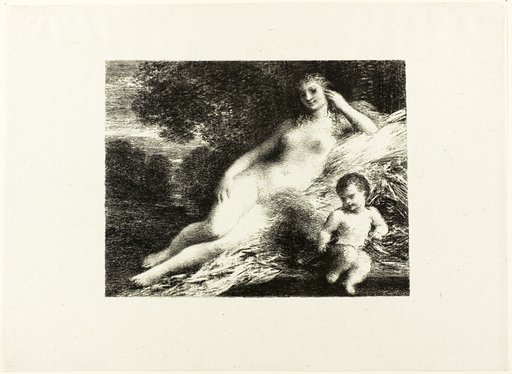 Venus and Cupid, second plate