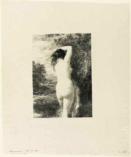 Standing Bather, third plate