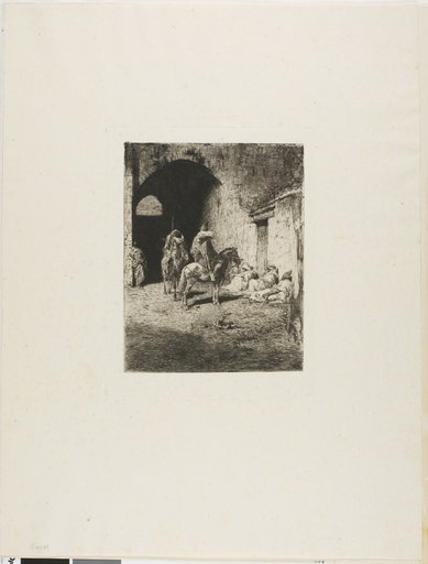 Guard of the Casbah in Tetuan