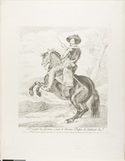 Gaspar de Guzman, Conde Duque of Olivares