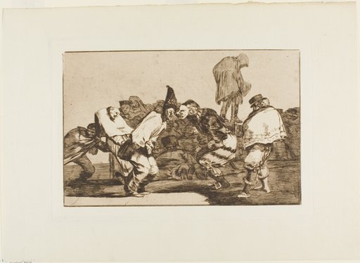 Rejoice, Carnival, for Tomorrow Thou wilt Be Ashes, plate 14 from Los Proverbios