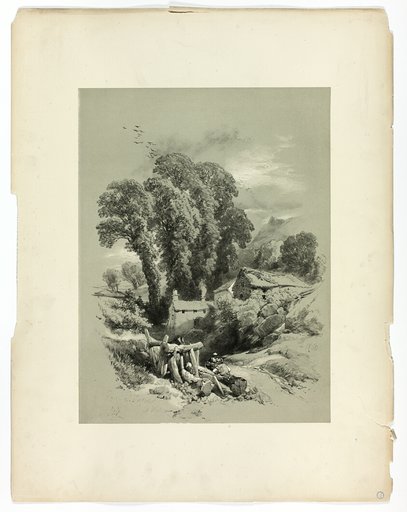 Row W. Trefriw, Wales, from Picturesque Selections