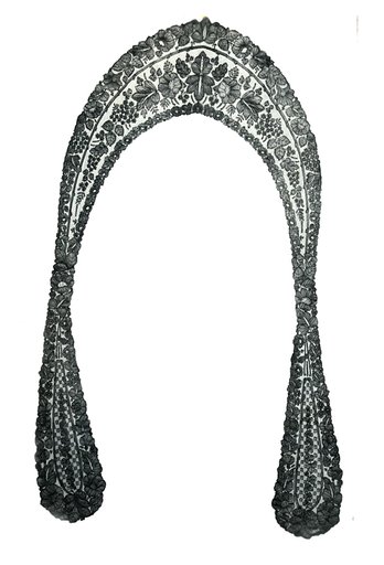 Collar with Lappets