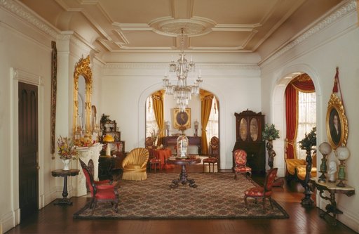 A30: Georgia Double Parlor, c. 1850